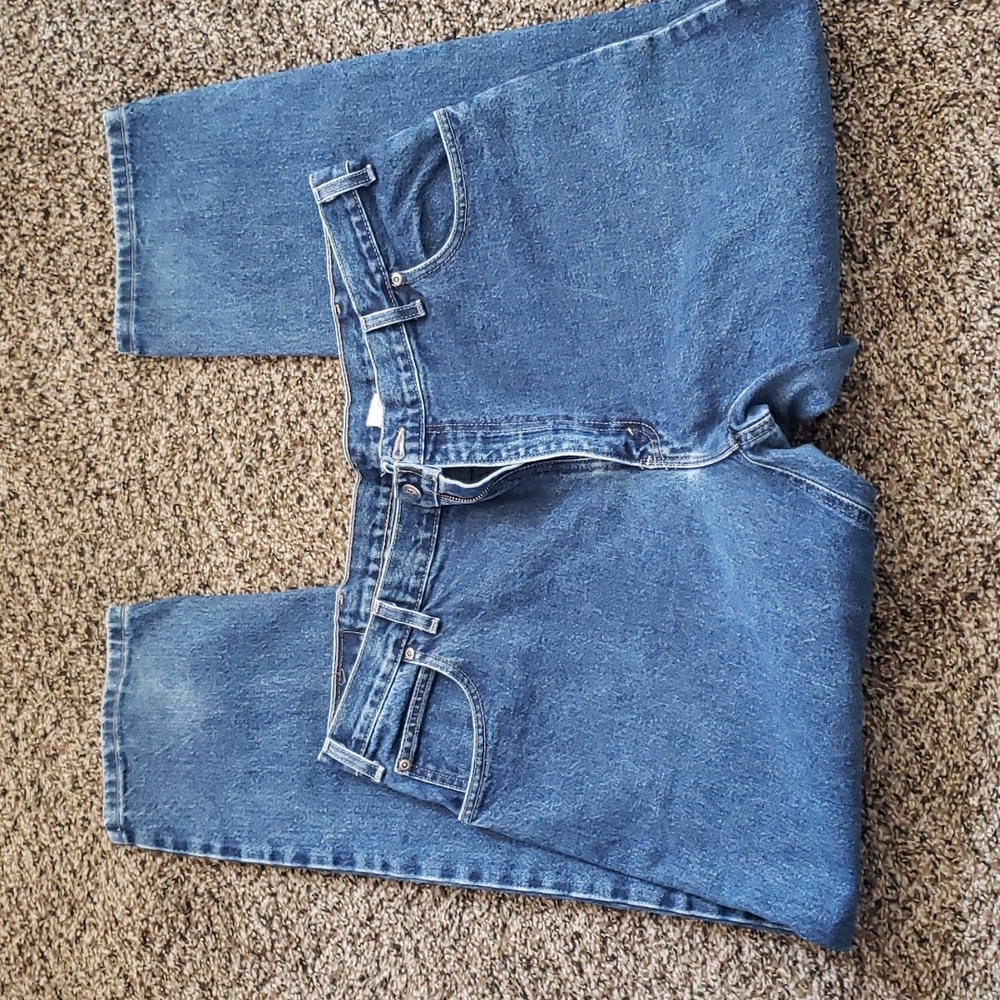 mens jeans 42x32 faded glory